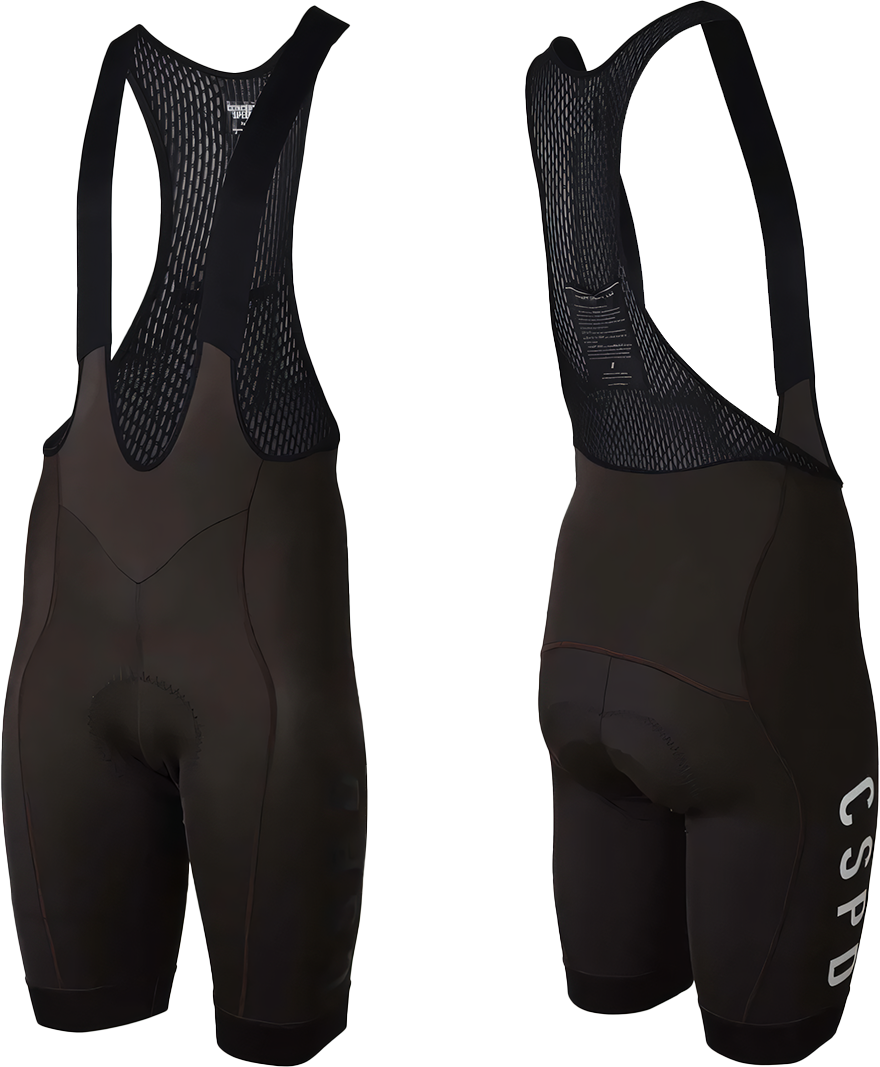 CSPD Bib Shorts Brown