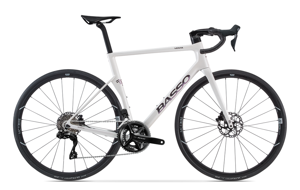Basso Venta Pearl White 105 Di2 MCT – Airwerks Cycles