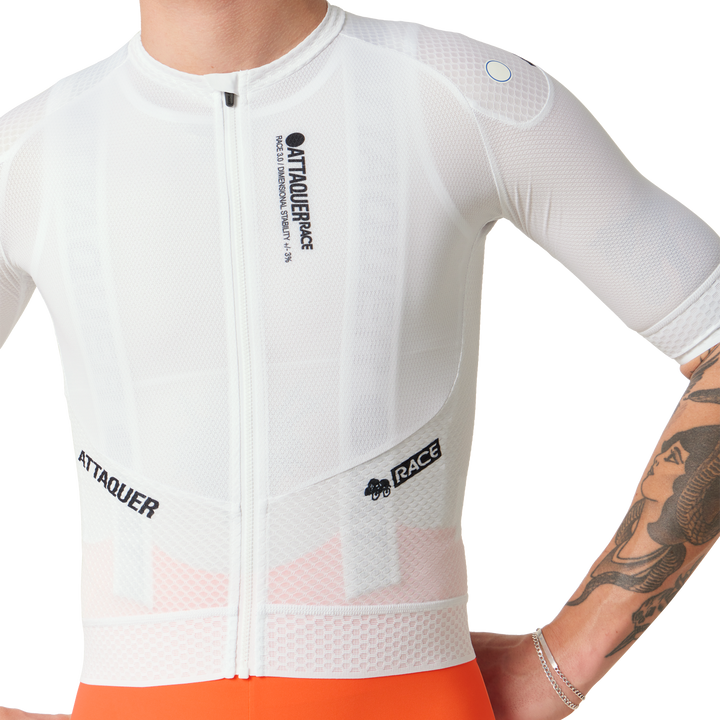 Attaquer Race Jersey White