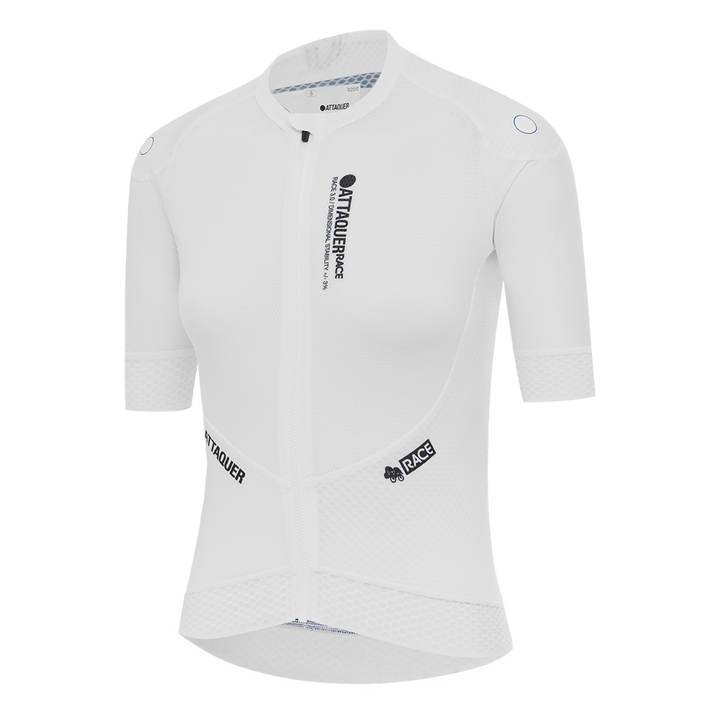 Attaquer Womens Race Jersey White