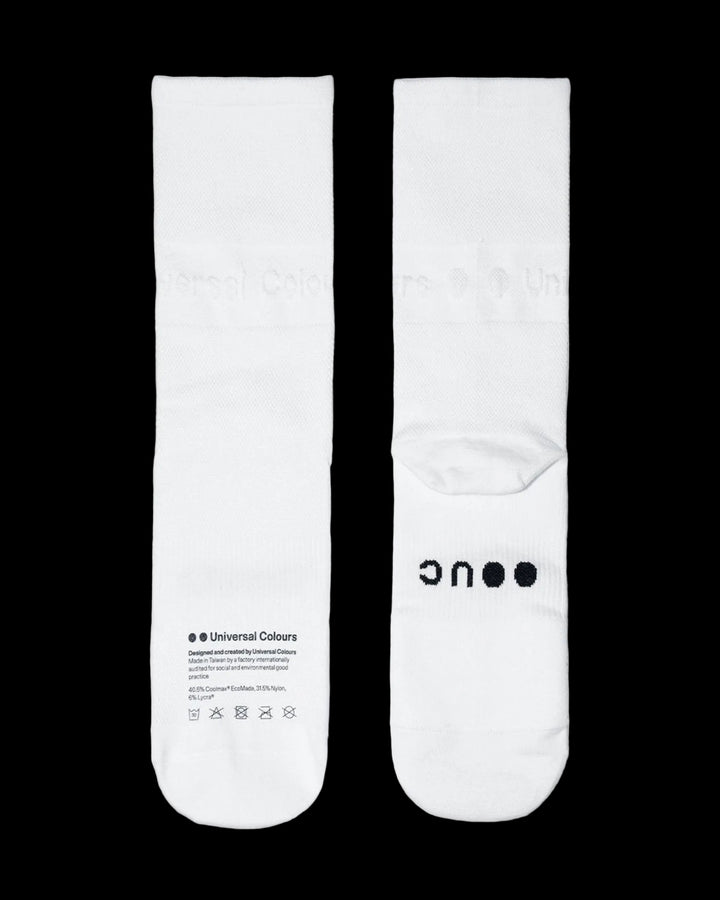 UC Summer Socks White