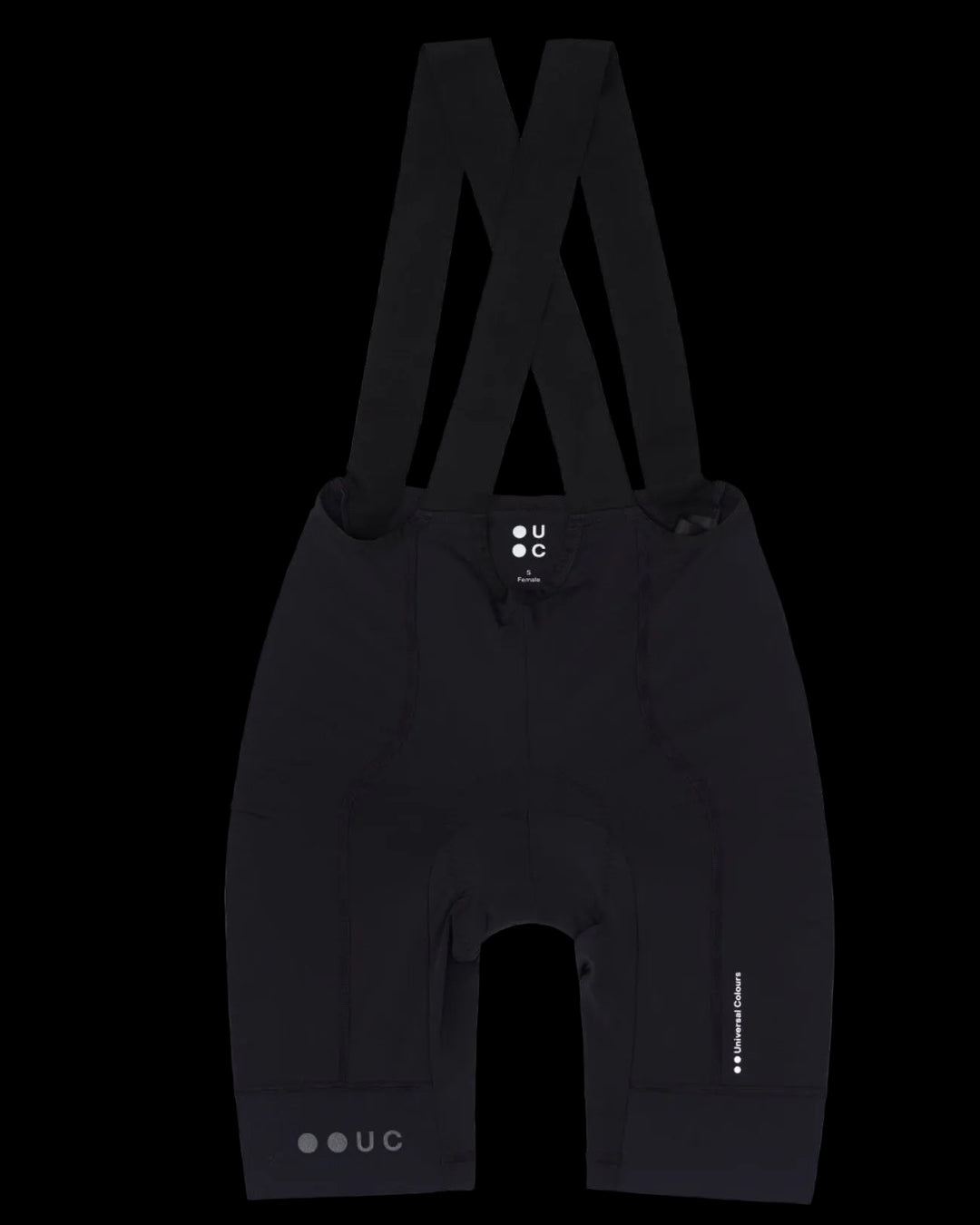 UC Women's Mono Bib Short 2.0 Black
