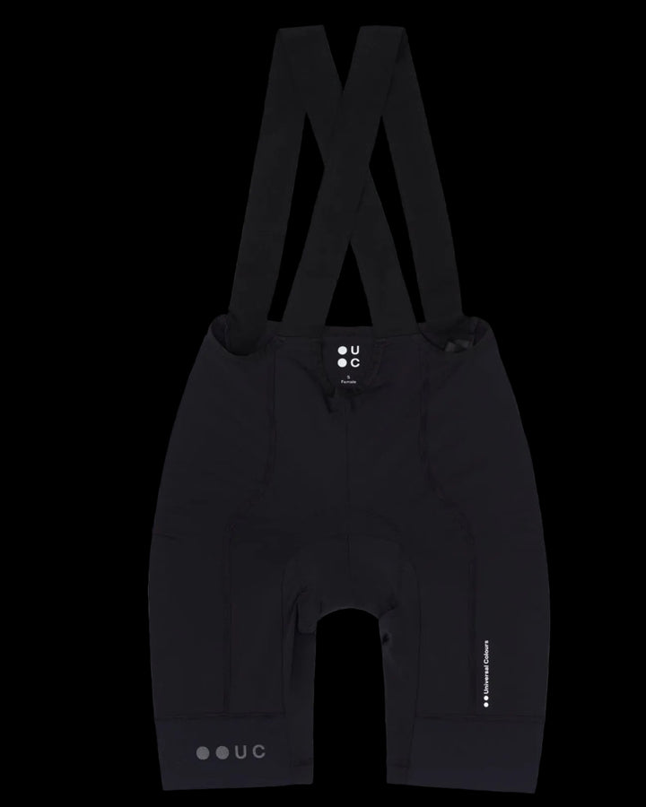 UC Women's Mono Bib Short 2.0 Black
