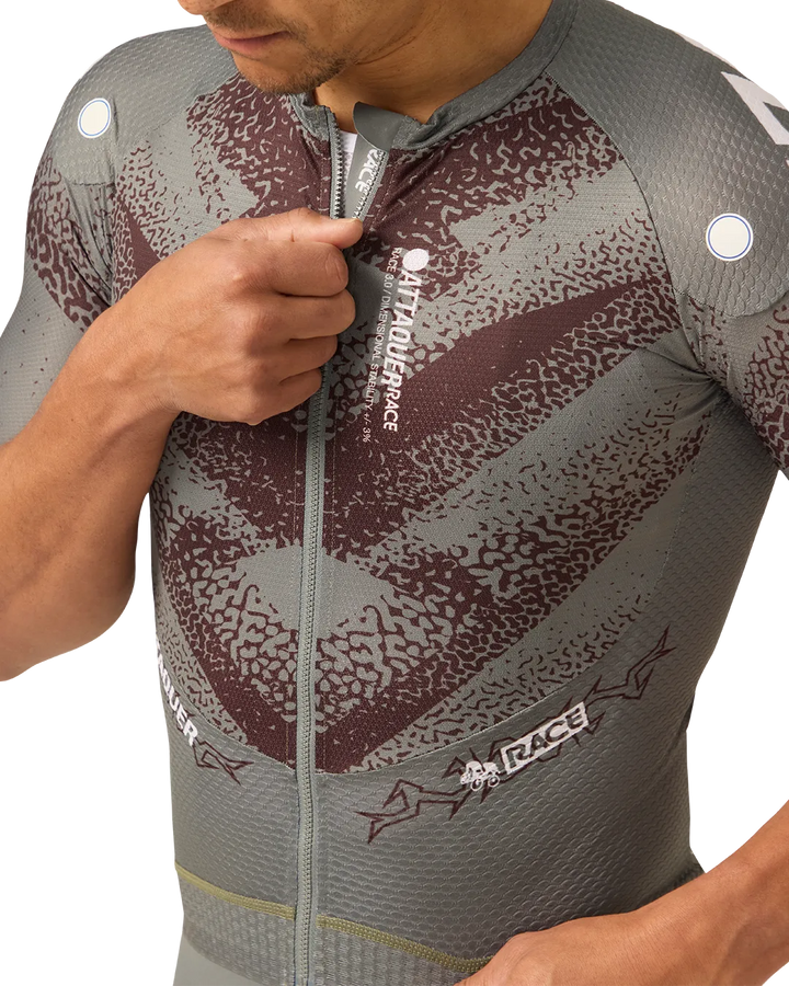 Attaquer Race Anthracite Jersey
