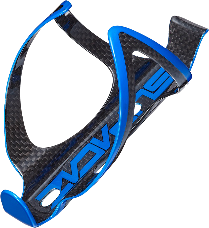 Supacaz Fly Cage Carbon Neon Blue