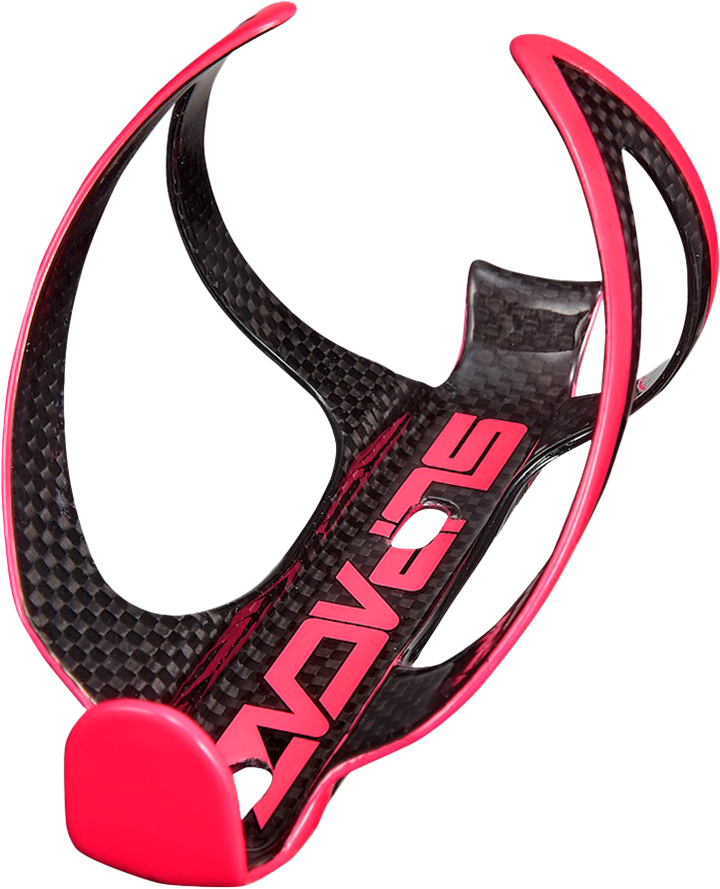 Supacaz Fly Cage Carbon Neon Pink
