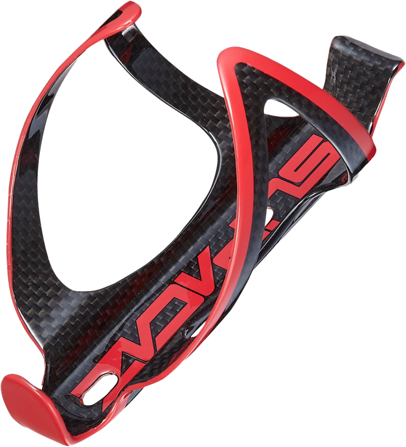 Supacaz Fly Cage Carbon Red