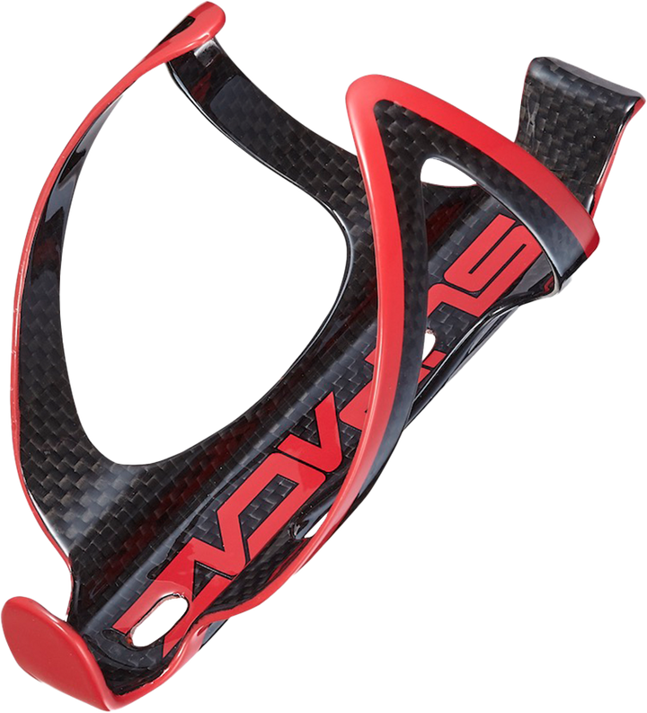 Supacaz Fly Cage Carbon Red