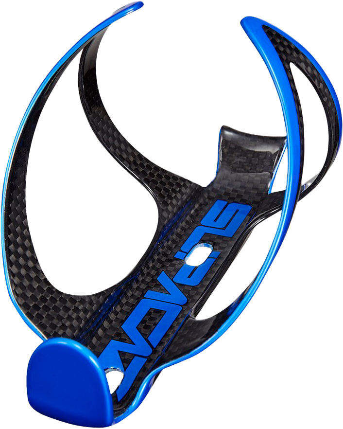 Supacaz Fly Cage Carbon Neon Blue