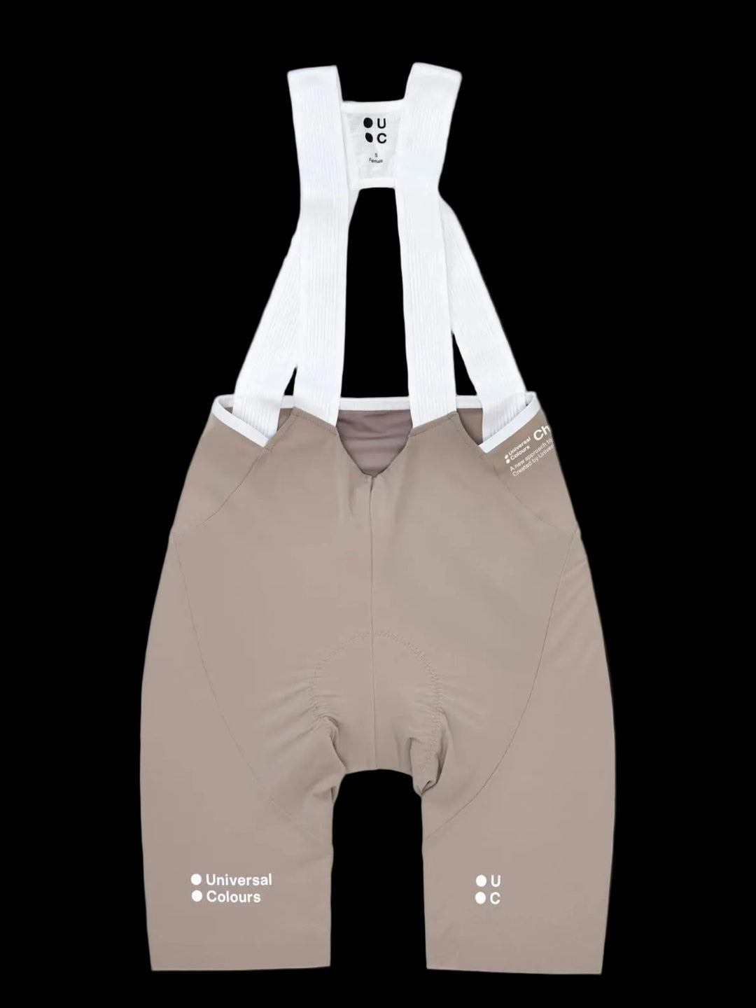 UC Women's Chroma Bib Short Moon Grey