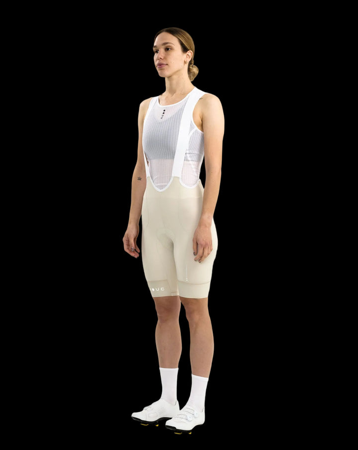 UC Women's Mono Bib Short 2.0 Off White