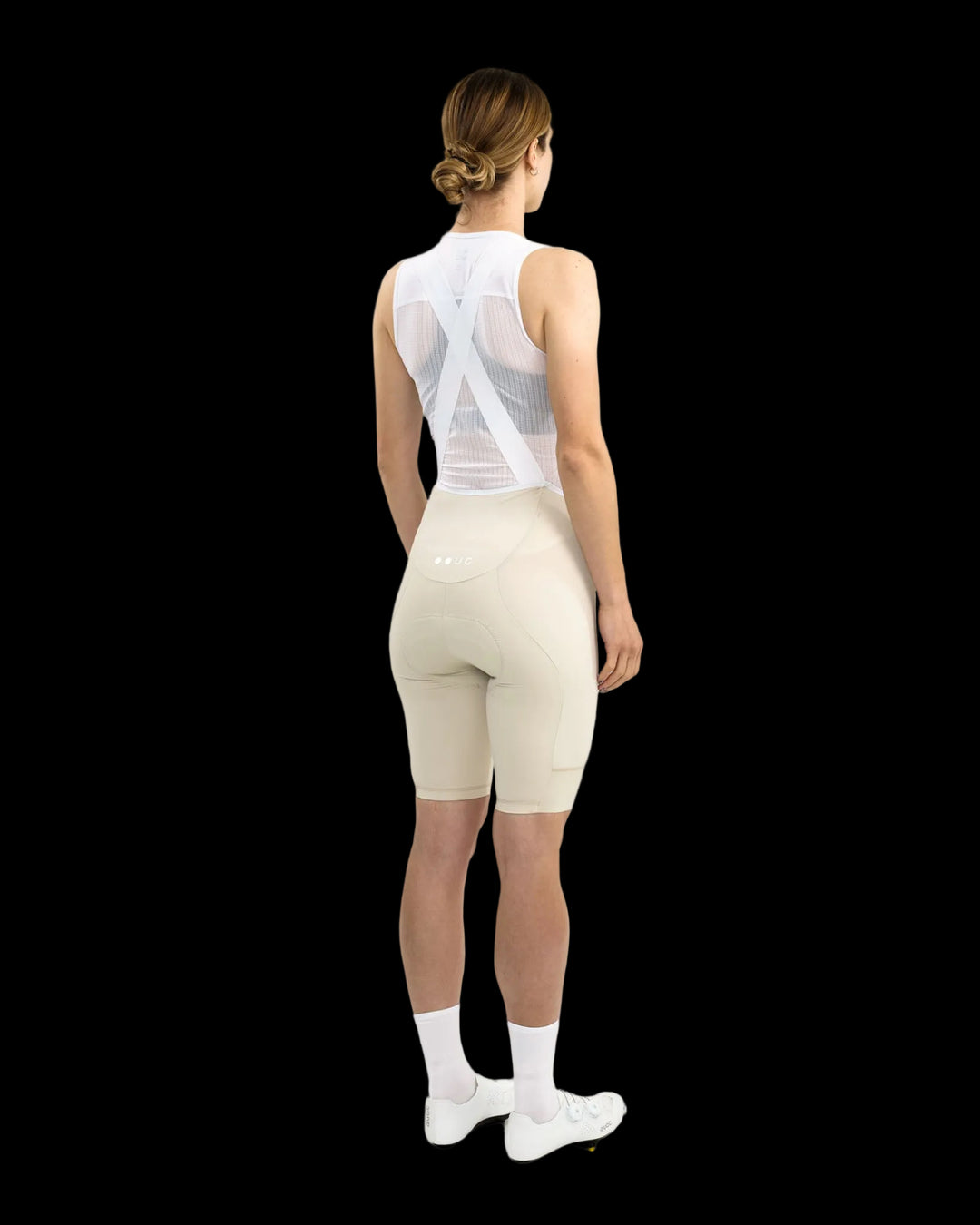 UC Women's Mono Bib Short 2.0 Off White