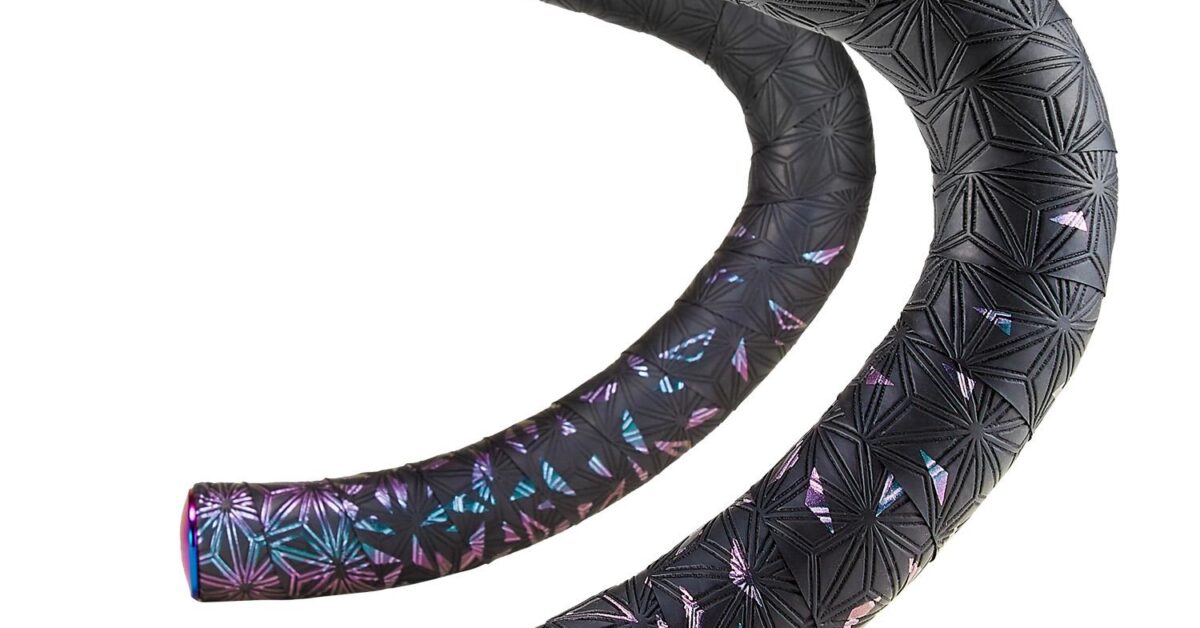 アクセサリー SUPACAZ titanium Oil Slick Supacaz Bling Tape – Oil Slick – Strictly Bicycles